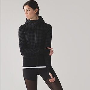 LULULEMON | Scuba hoodie in giant houndstooth